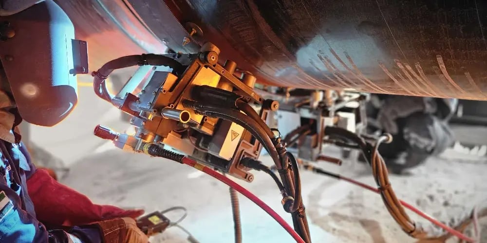 Automatic welding completed for ESTIDAMA Package 6 Qapqa