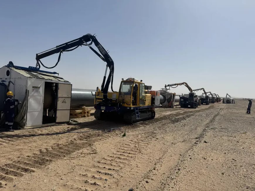 L&T - KSA - Master Gas System Expansion Phase 3 welding spread