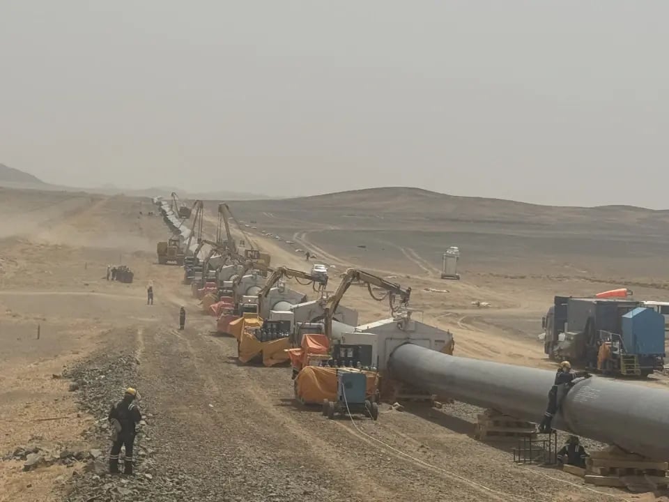 Larsen & Toubro - Master Gas System Network (MGS-3) Package #08 - automatic welding pipeline construction