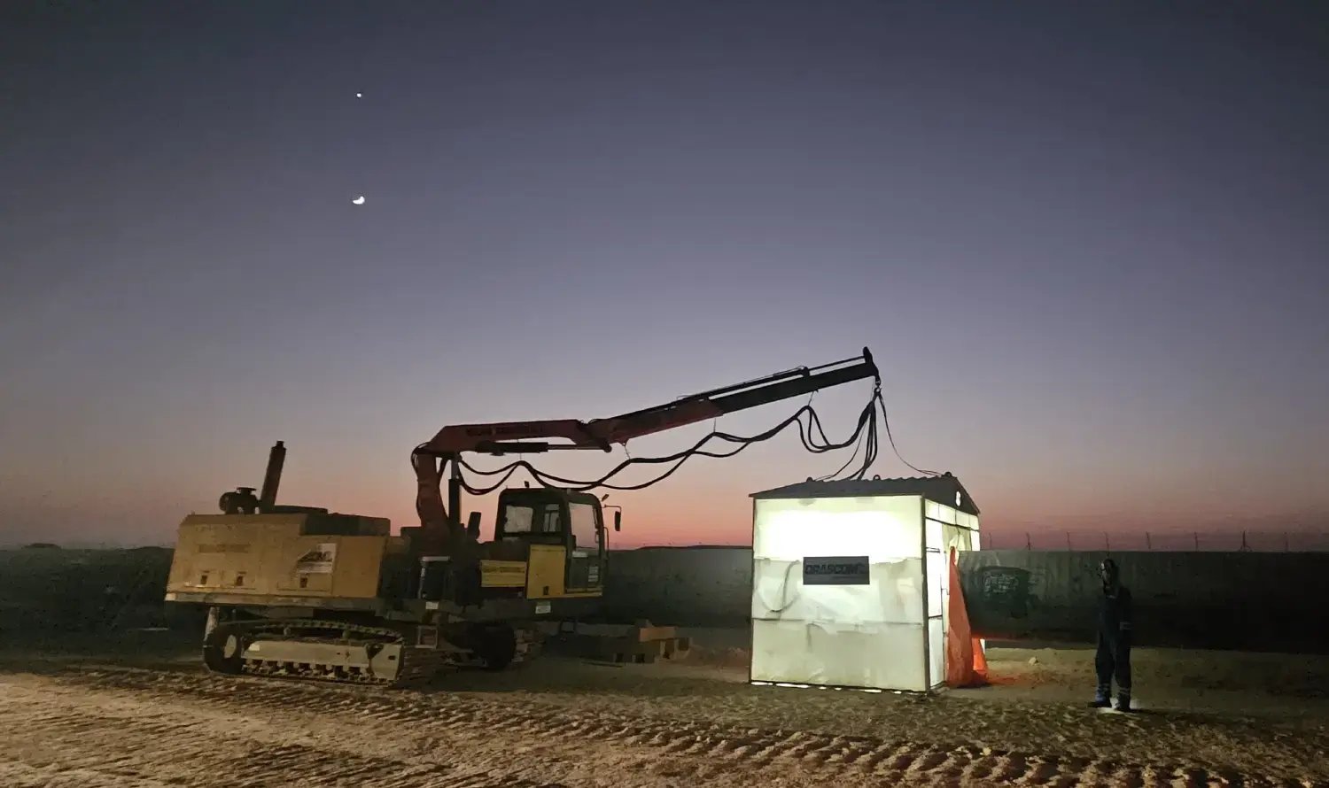 Orascom qapqa project wave pipeline automatic welding