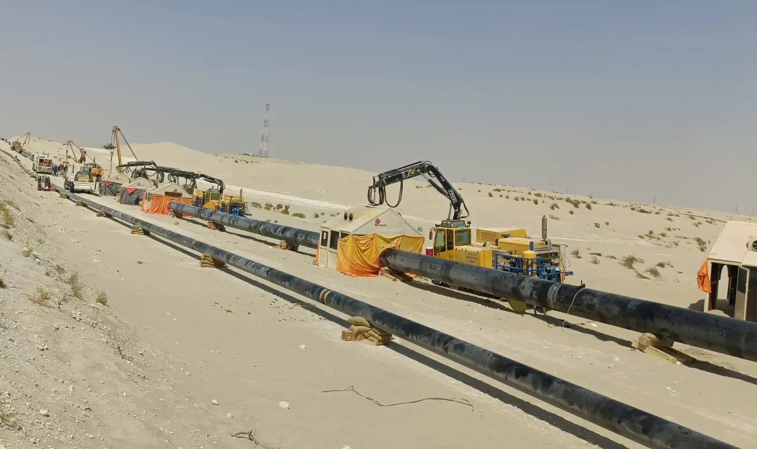 Petrojet Project Wave Water Pipeline Automatic Welding