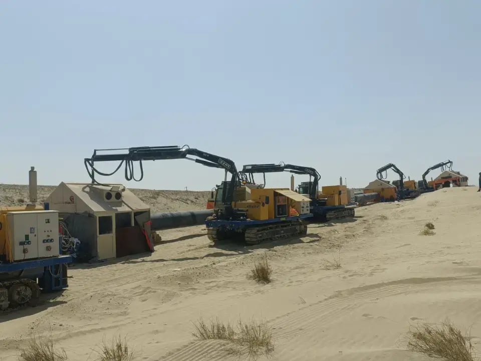 Petrojet Qapqa ADNOC Automatic Welding Project Wave