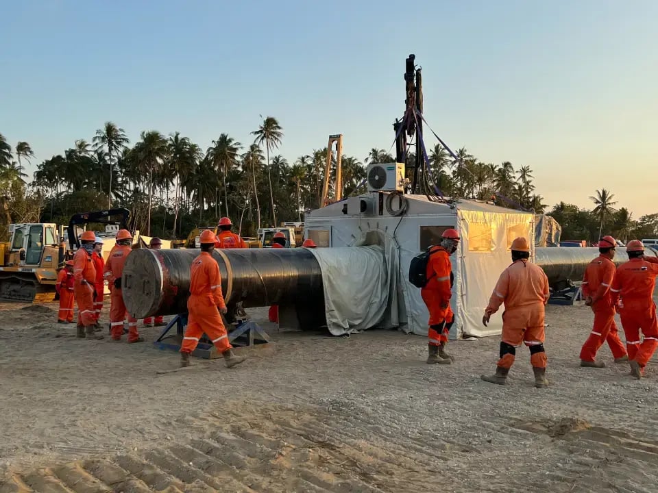 automatic pipeline welding van oord dos bocas
