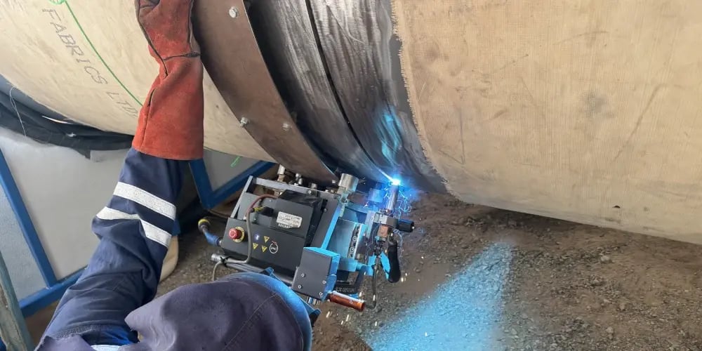 automatic welding L&T master gas