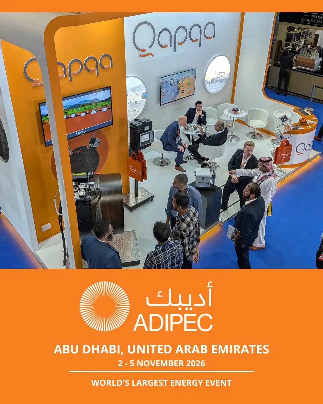 qapqa adipec 2026 exhibitor