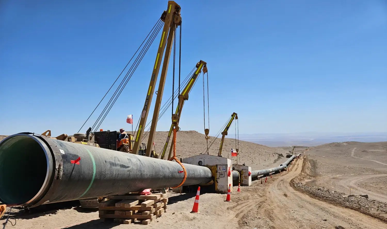 qapqa techint collahuasi pipeline