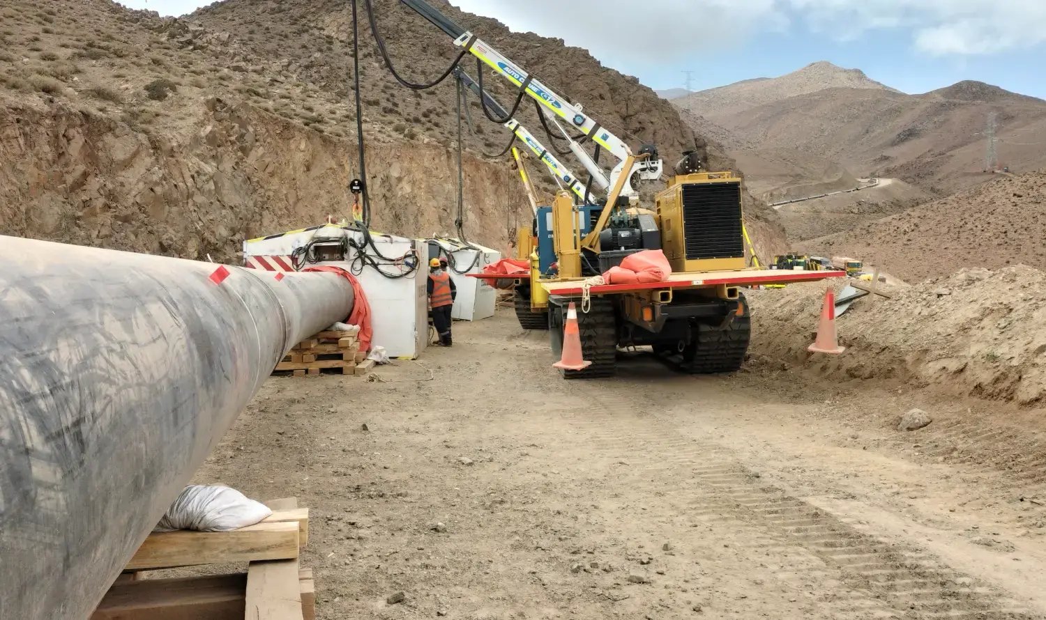 techint qapqa collahuasi pipeline