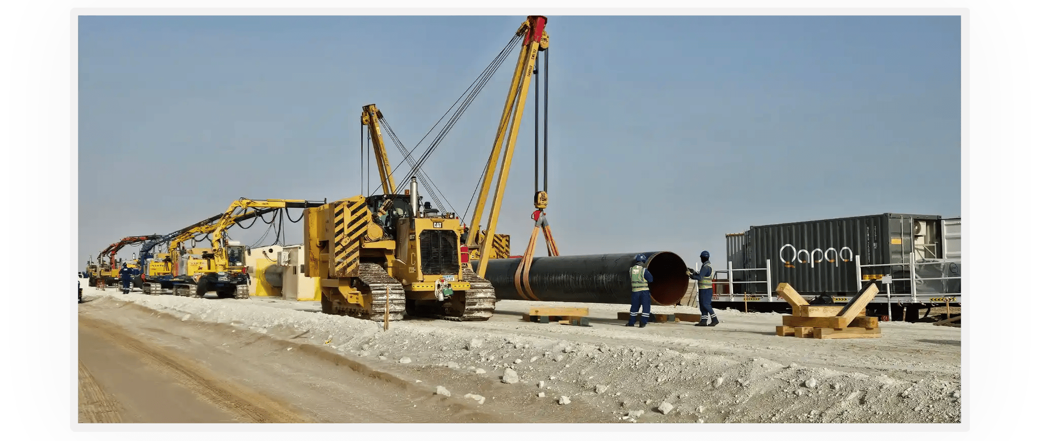 welding contractor pipeline construction qapqa