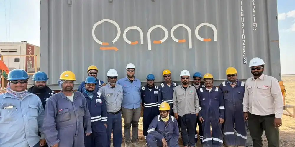 AlBawani qapqa productivity record on master gas project with 40 welded joints in single shift