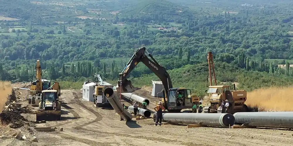 automatic welding technology supports the North Macedonia to Greece Gas Interconnector