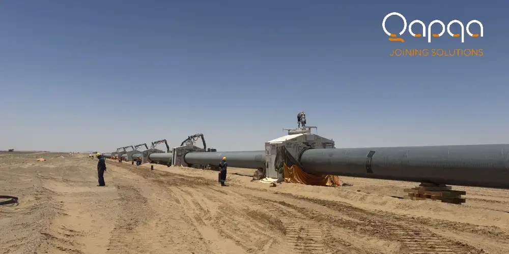 Qapqa Advances MGS-III Pipeline Project in KSA with L&T Using Automated Welding Tech