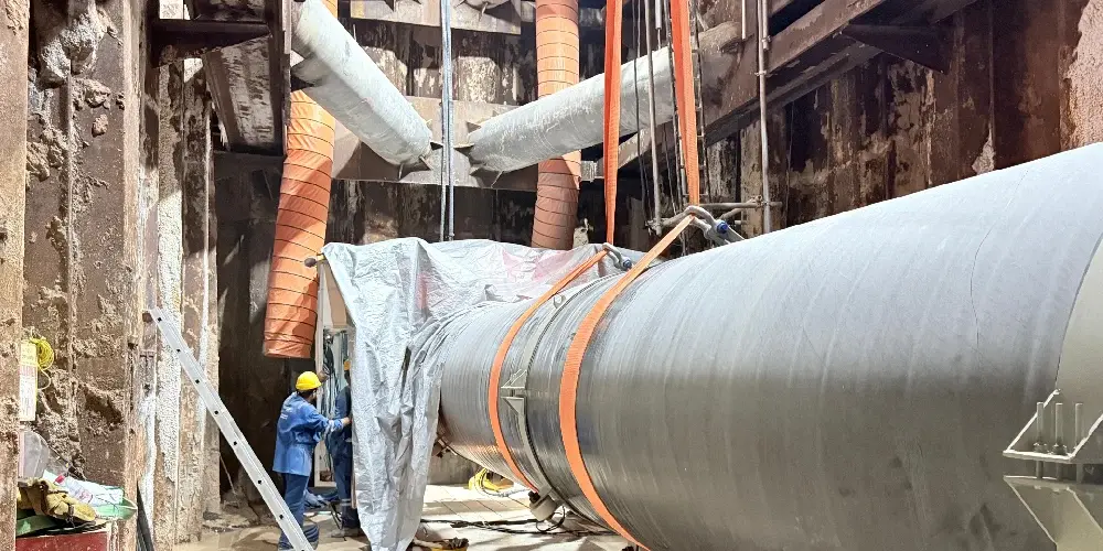 Qapqa welding team has successfully completed the latest NDRC crossing on the Wave Project